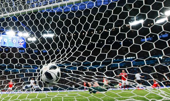 Football. Friendly match. Russia vs. France