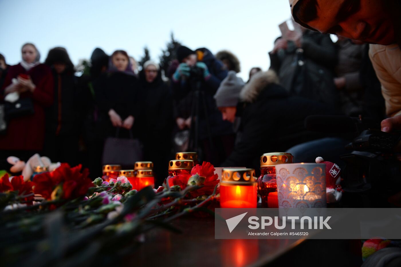 Events in memory of those killed in Zimnyaya Vishnya shopping mall fire
