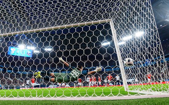 Football. Friendly match. Russia vs. France