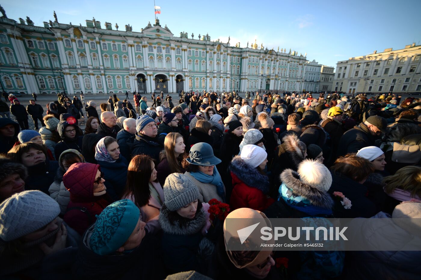 Events in memory of those killed in Zimnyaya Vishnya shopping mall fire