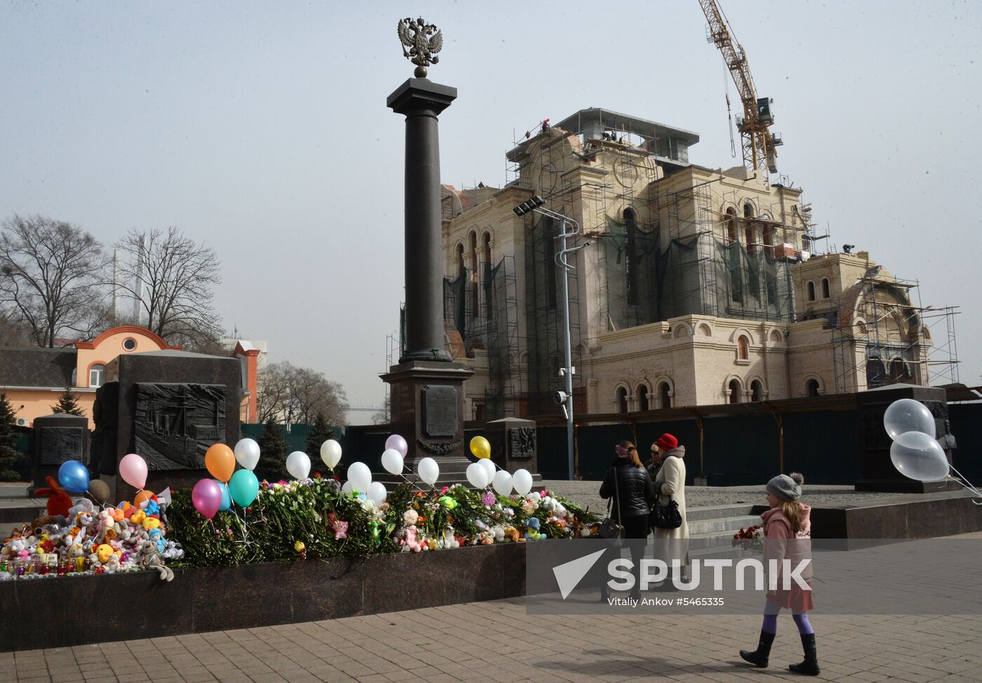 Events in memory of those killed in Zimnyaya Vishnya shopping mall fire
