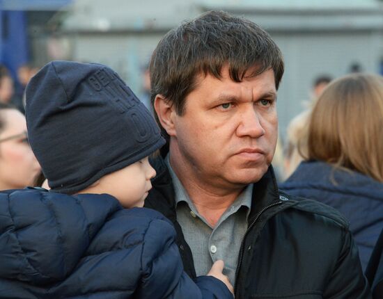 Events in memory of those killed in Zimnyaya Vishnya shopping mall fire