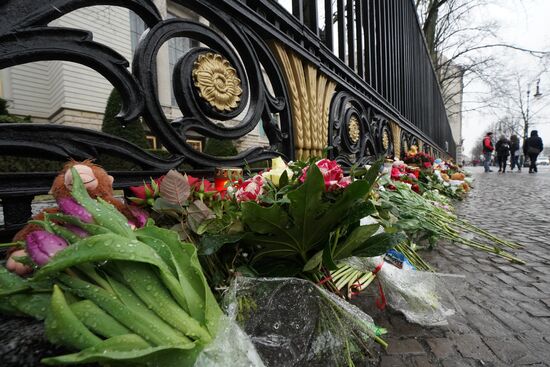 Events in memory of those killed in Zimnyaya Vishnya shopping mall fire