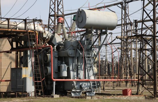 Starobesheve thermal power plant in Donetsk Region