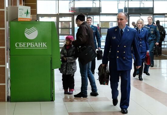 Fire safety inspection at shopping malls