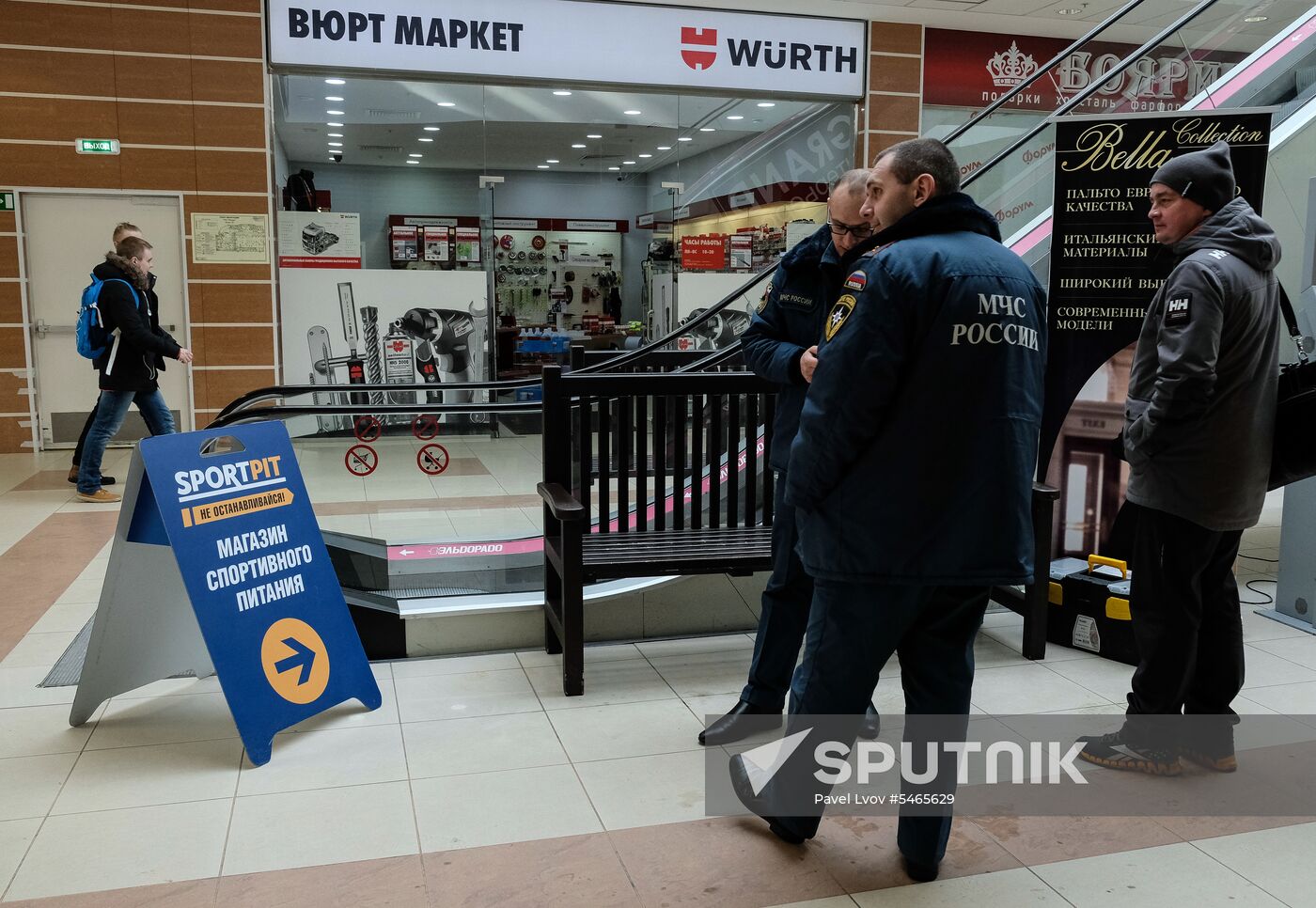 Fire safety inspection at shopping malls