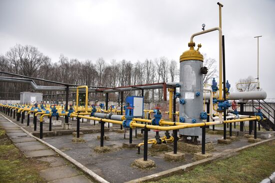 Ukrgazdobycha gas producing facility in Lviv Region