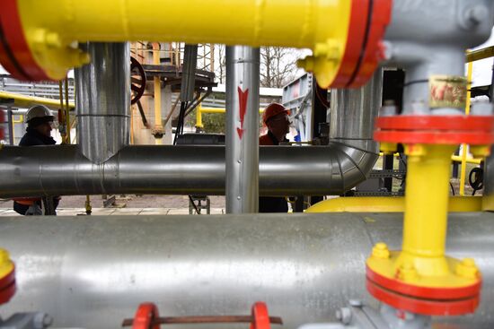 Ukrgazdobycha gas producing facility in Lviv Region