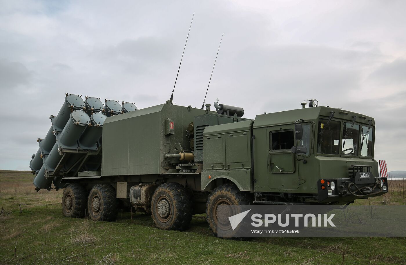 Coastal missile artillery system crews hold drill in Krasnodar Territory