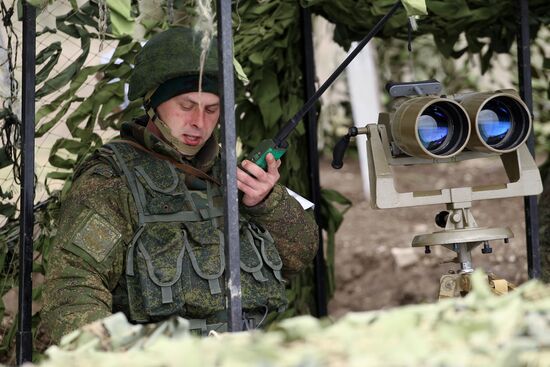 Coastal missile artillery system crews hold drill in Krasnodar Territory