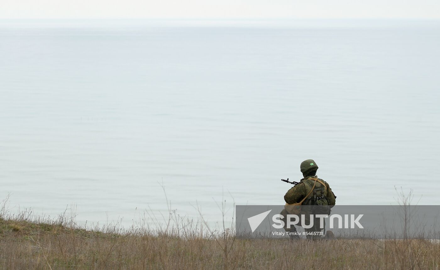 Coastal missile artillery system crews hold drill in Krasnodar Territory
