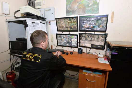 Fire safety inspection at Koltso shopping mall in Chelyabinsk