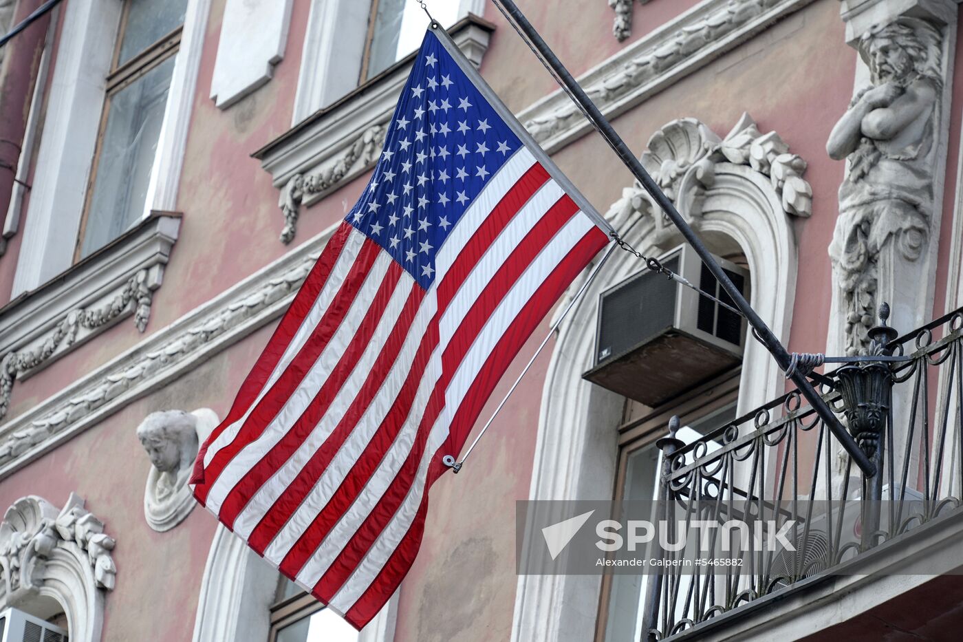 US flag removed from US Consulate-General in St. Petersburg