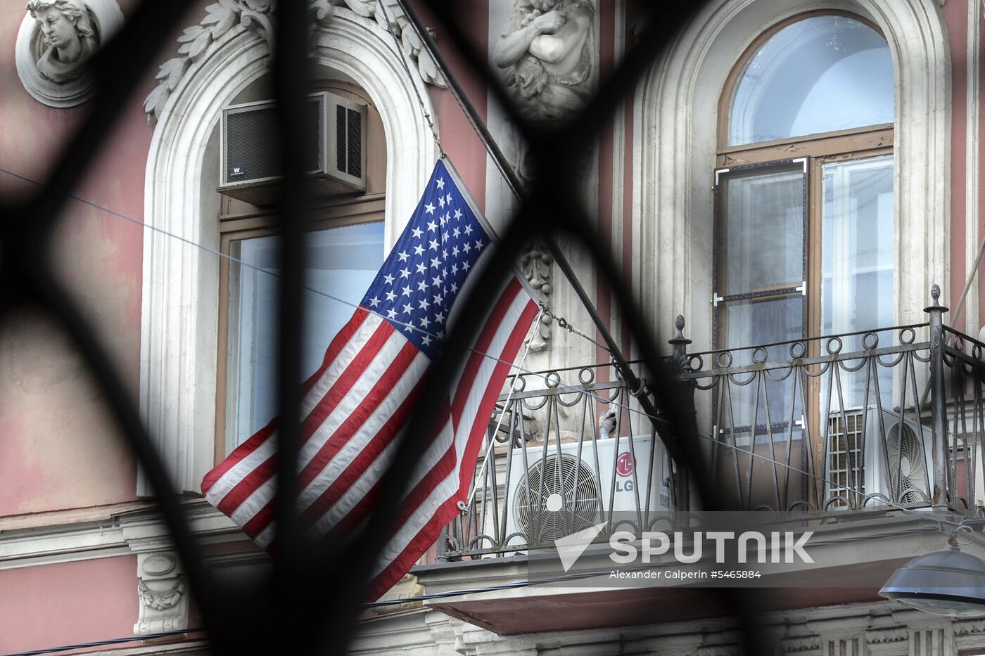 US flag removed from US Consulate-General in St. Petersburg