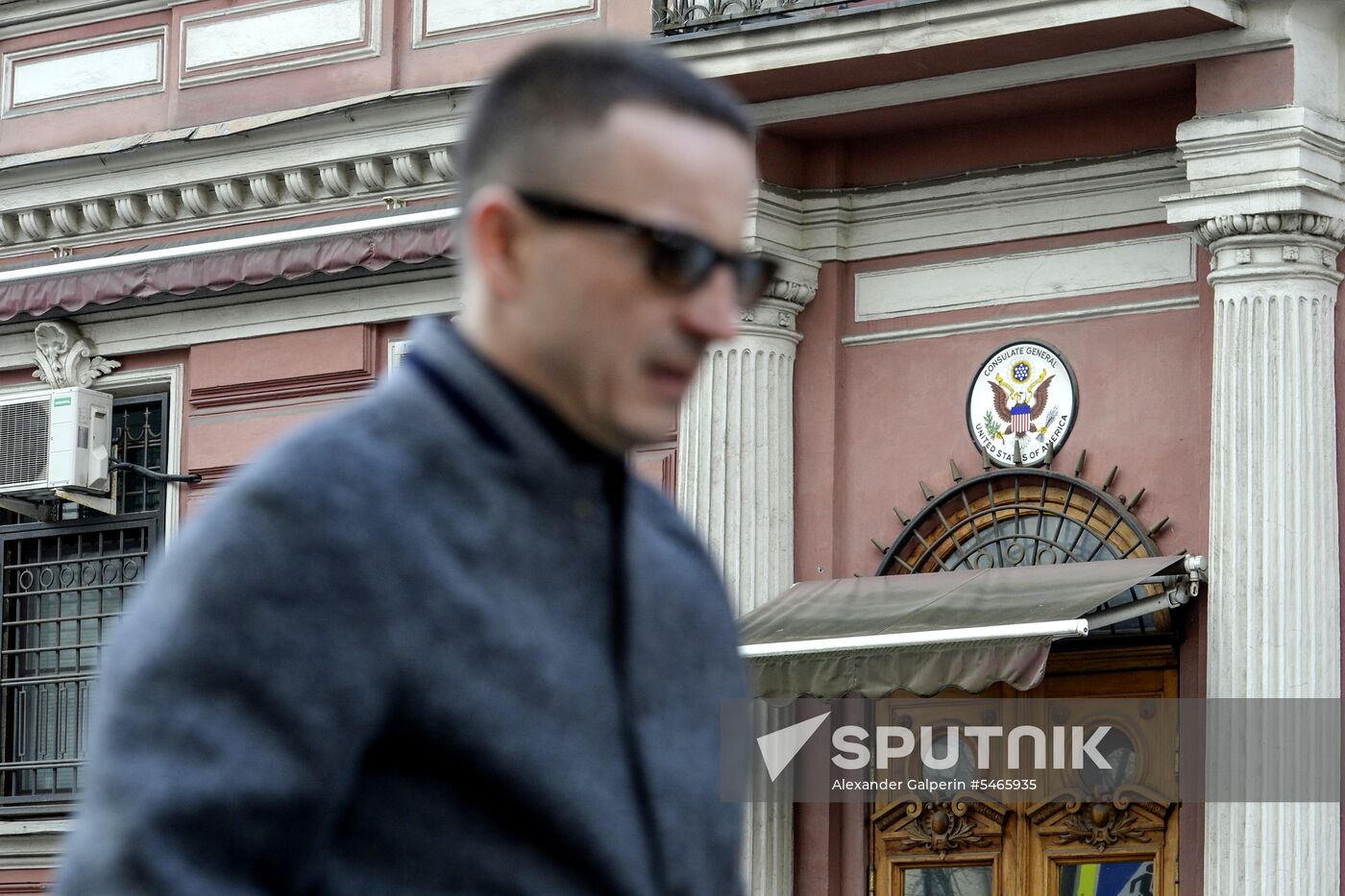US flag removed from US Consulate-General in St. Petersburg