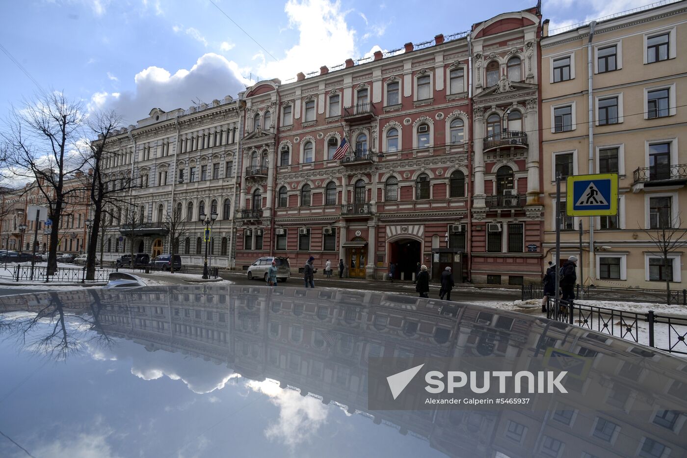 US flag removed from US Consulate-General in St. Petersburg