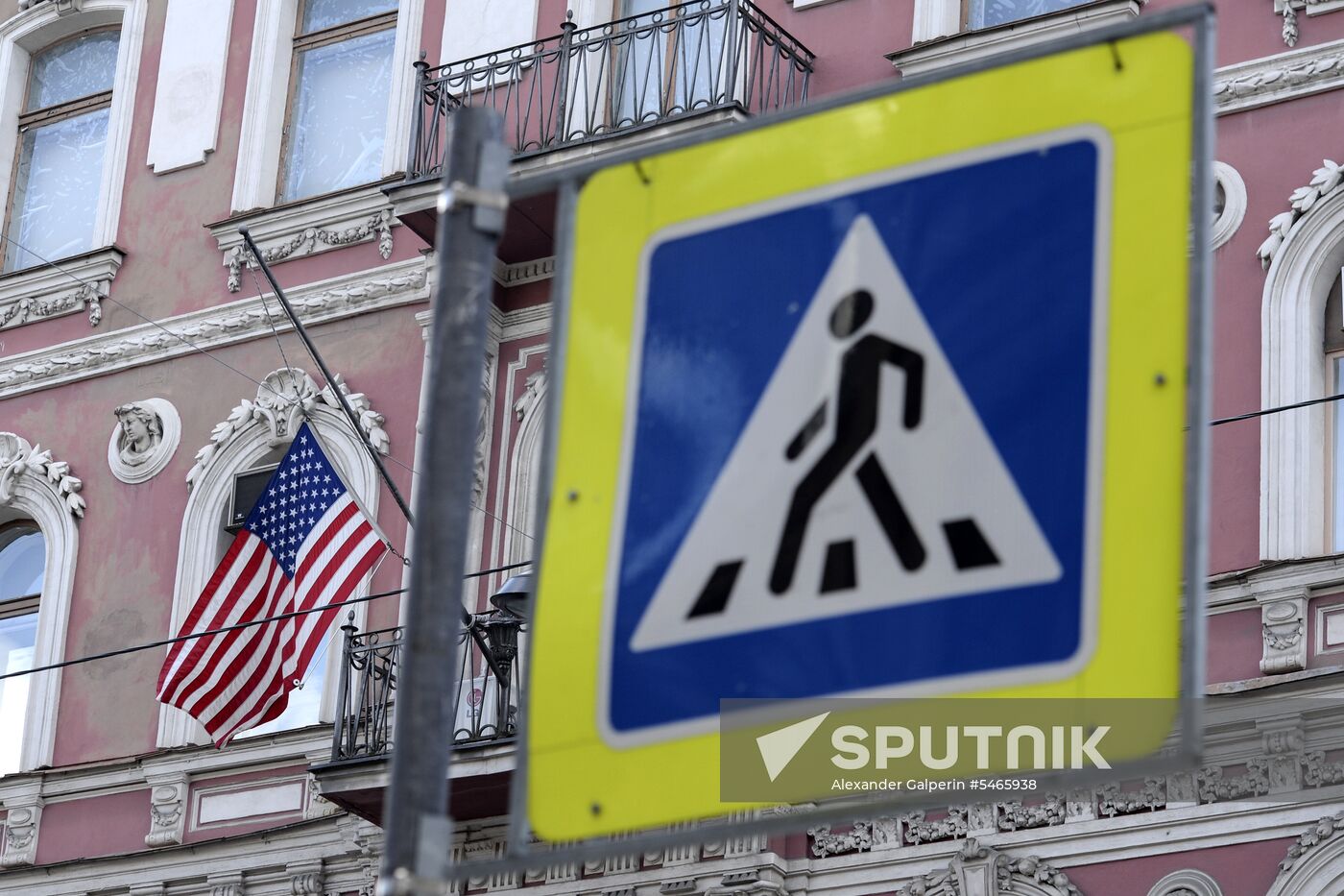 US flag removed from US Consulate-General in St. Petersburg
