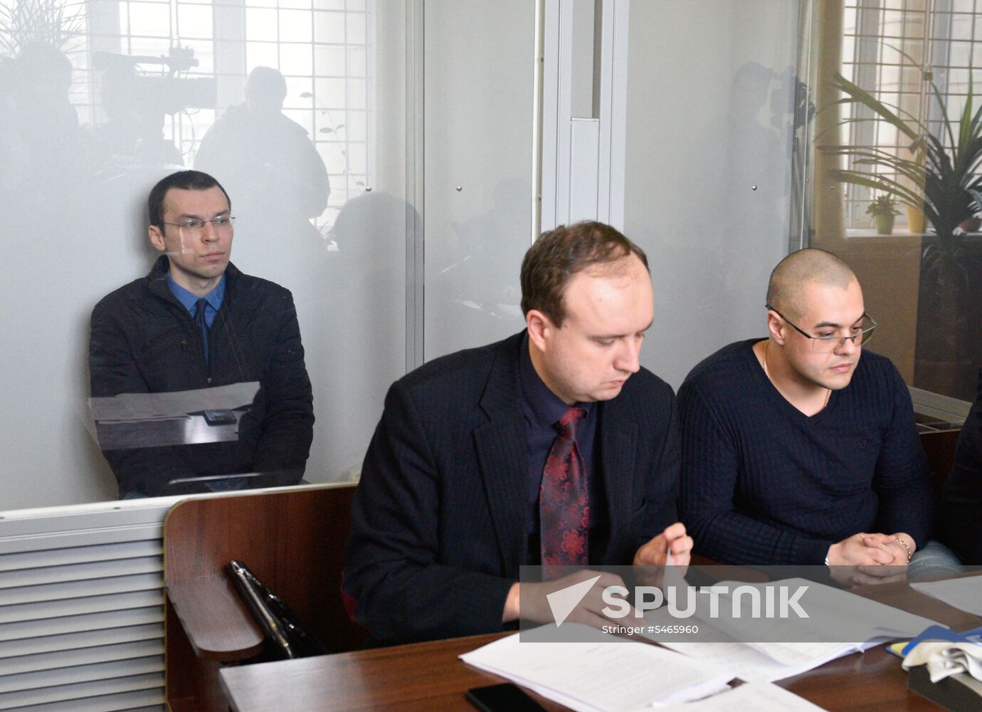Court trial of Ukrainian journalist Vasily Muravitsky in Zhitomir