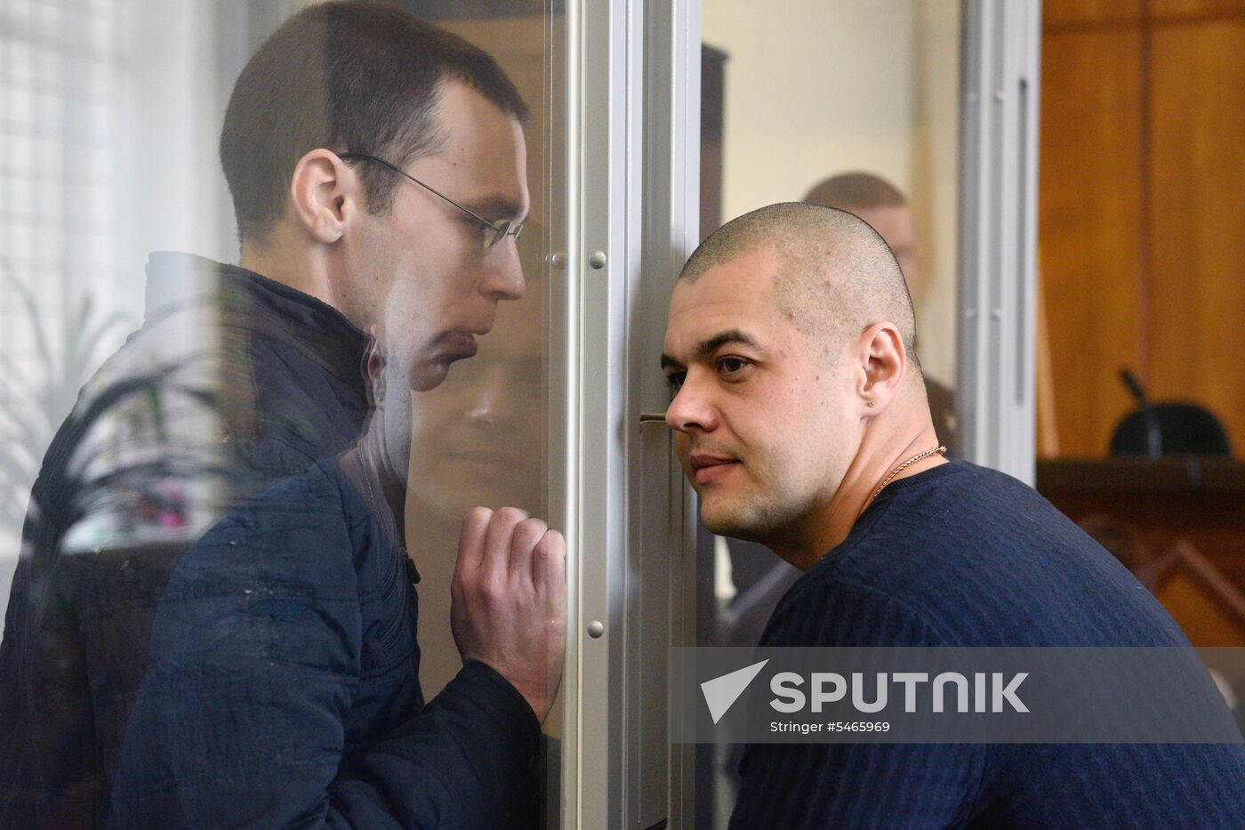 Court trial of Ukrainian journalist Vasily Muravitsky in Zhitomir