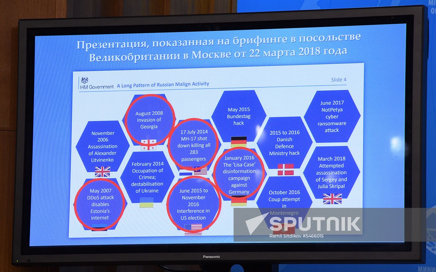Briefing by Russian Foreign Ministry Spokesperson Maria Zakharova