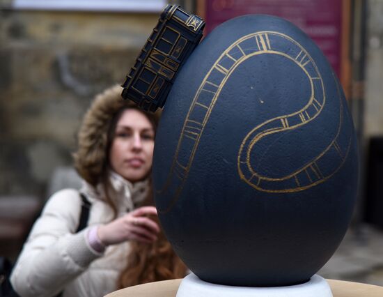 Easter egg festival in Lviv