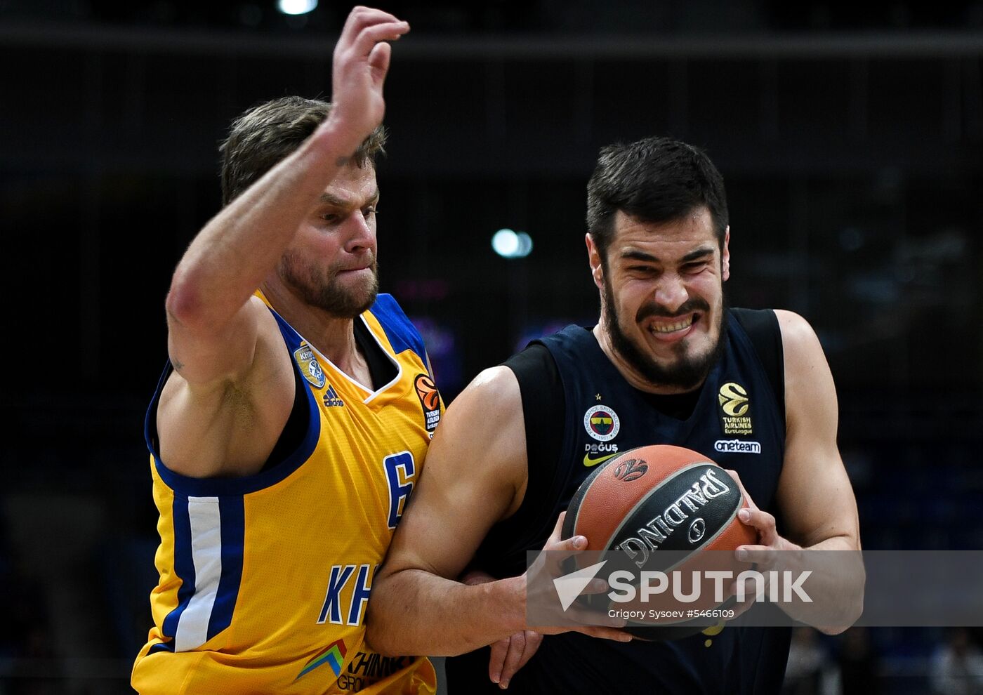 Basketball. Euroleague. Khimki vs. Fenerbahce