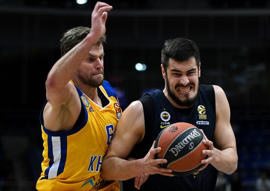 Basketball. Euroleague. Khimki vs. Fenerbahce