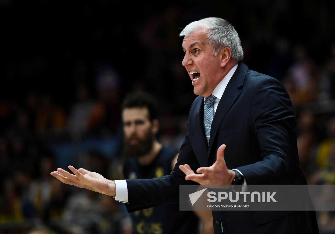 Basketball. Euroleague. Khimki vs. Fenerbahce