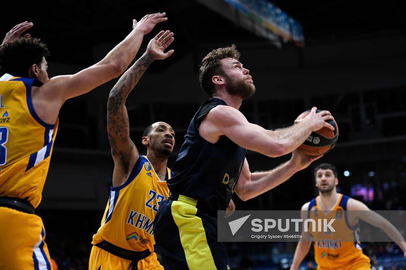 Basketball. Euroleague. Khimki vs. Fenerbahce