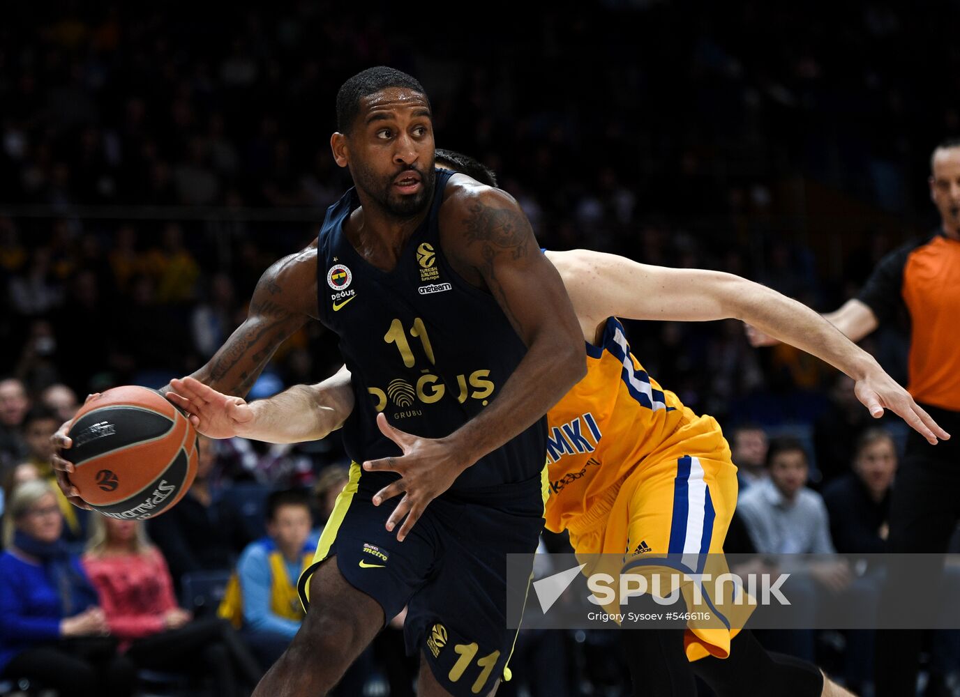 Basketball. Euroleague. Khimki vs. Fenerbahce