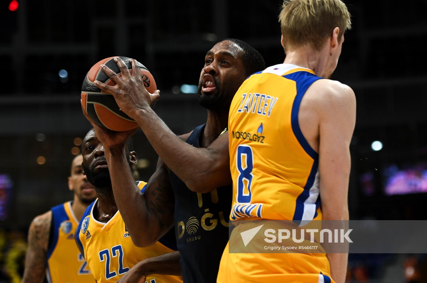 Basketball. Euroleague. Khimki vs. Fenerbahce
