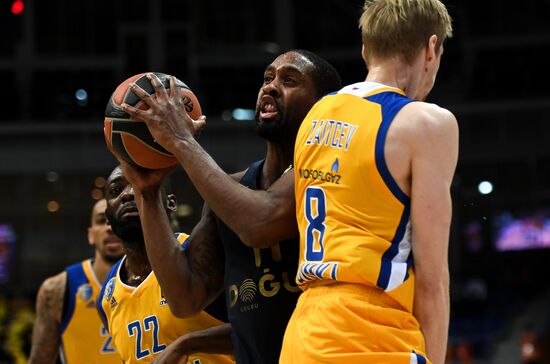 Basketball. Euroleague. Khimki vs. Fenerbahce