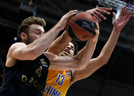 Basketball. Euroleague. Khimki vs. Fenerbahce