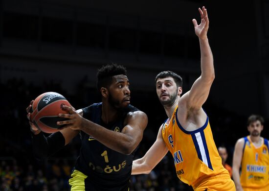 Basketball. Euroleague. Khimki vs. Fenerbahce