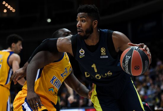 Basketball. Euroleague. Khimki vs. Fenerbahce