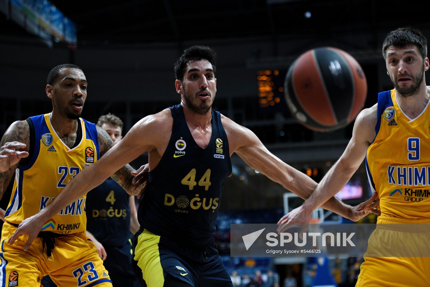 Basketball. Euroleague. Khimki vs. Fenerbahce