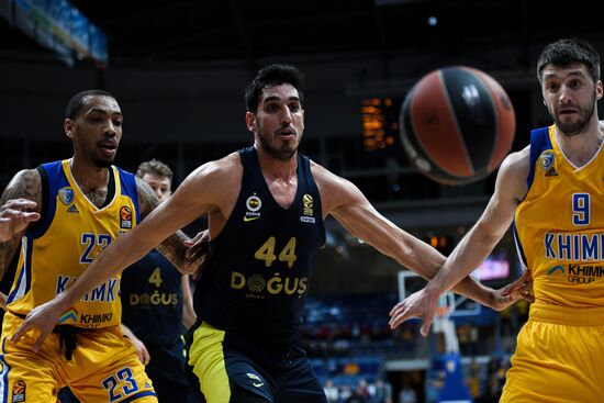 Basketball. Euroleague. Khimki vs. Fenerbahce