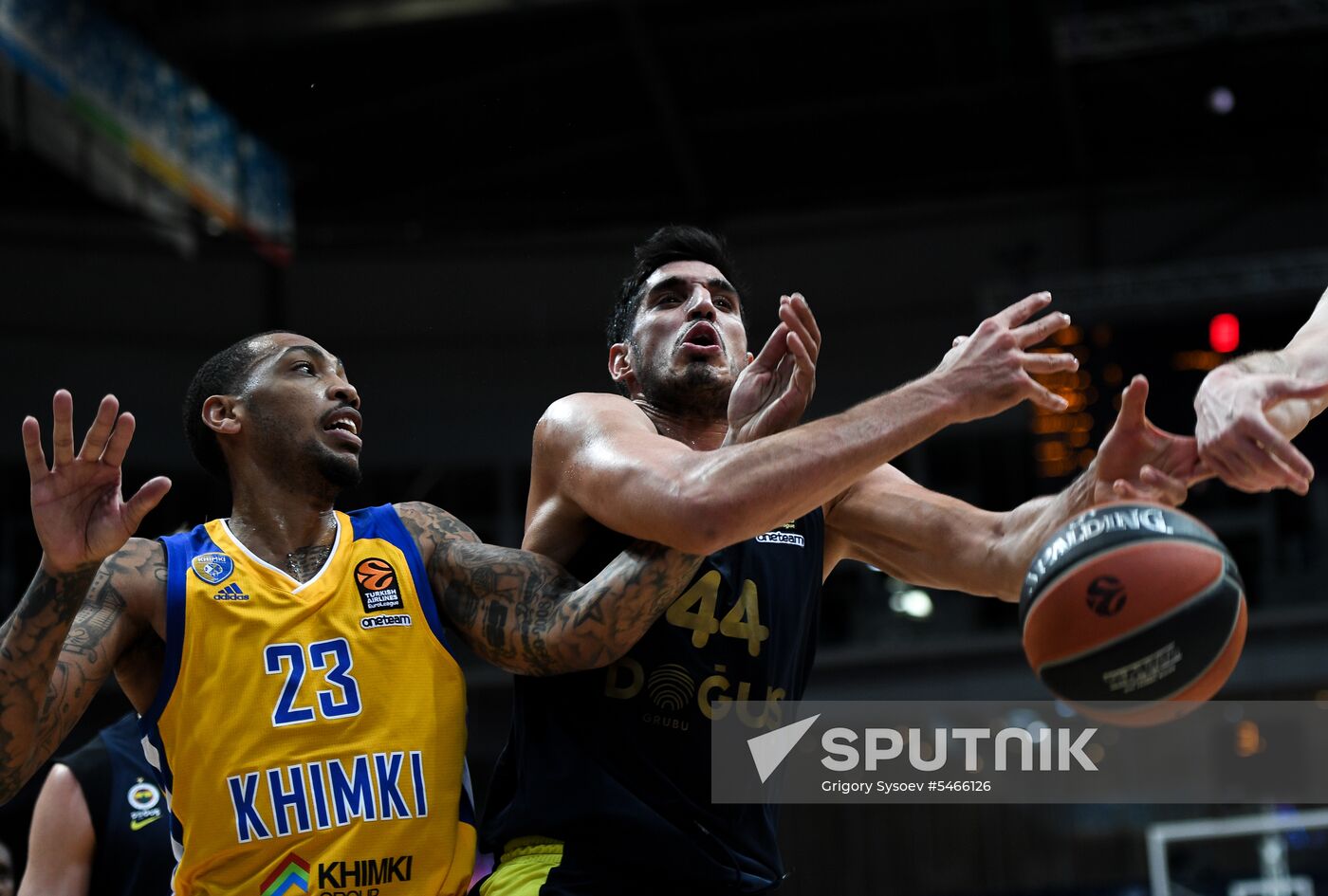 Basketball. Euroleague. Khimki vs. Fenerbahce