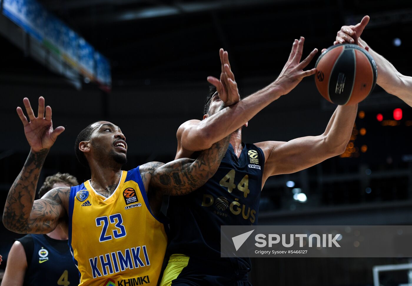 Basketball. Euroleague. Khimki vs. Fenerbahce