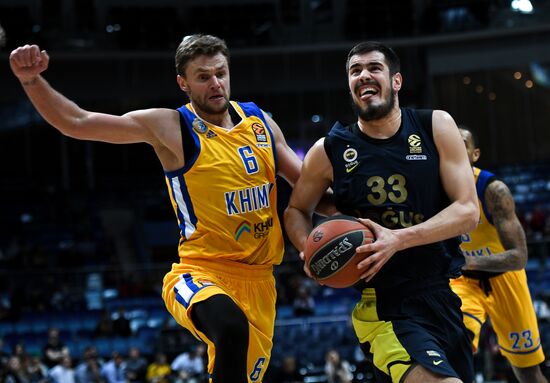 Basketball. Euroleague. Khimki vs. Fenerbahce