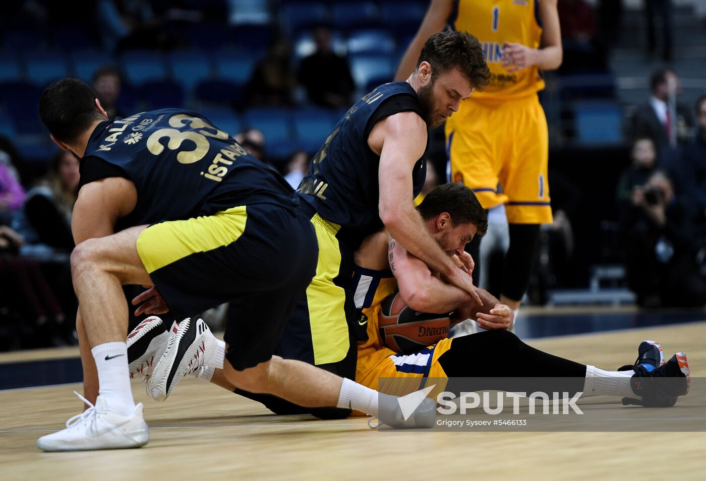 Basketball. Euroleague. Khimki vs. Fenerbahce