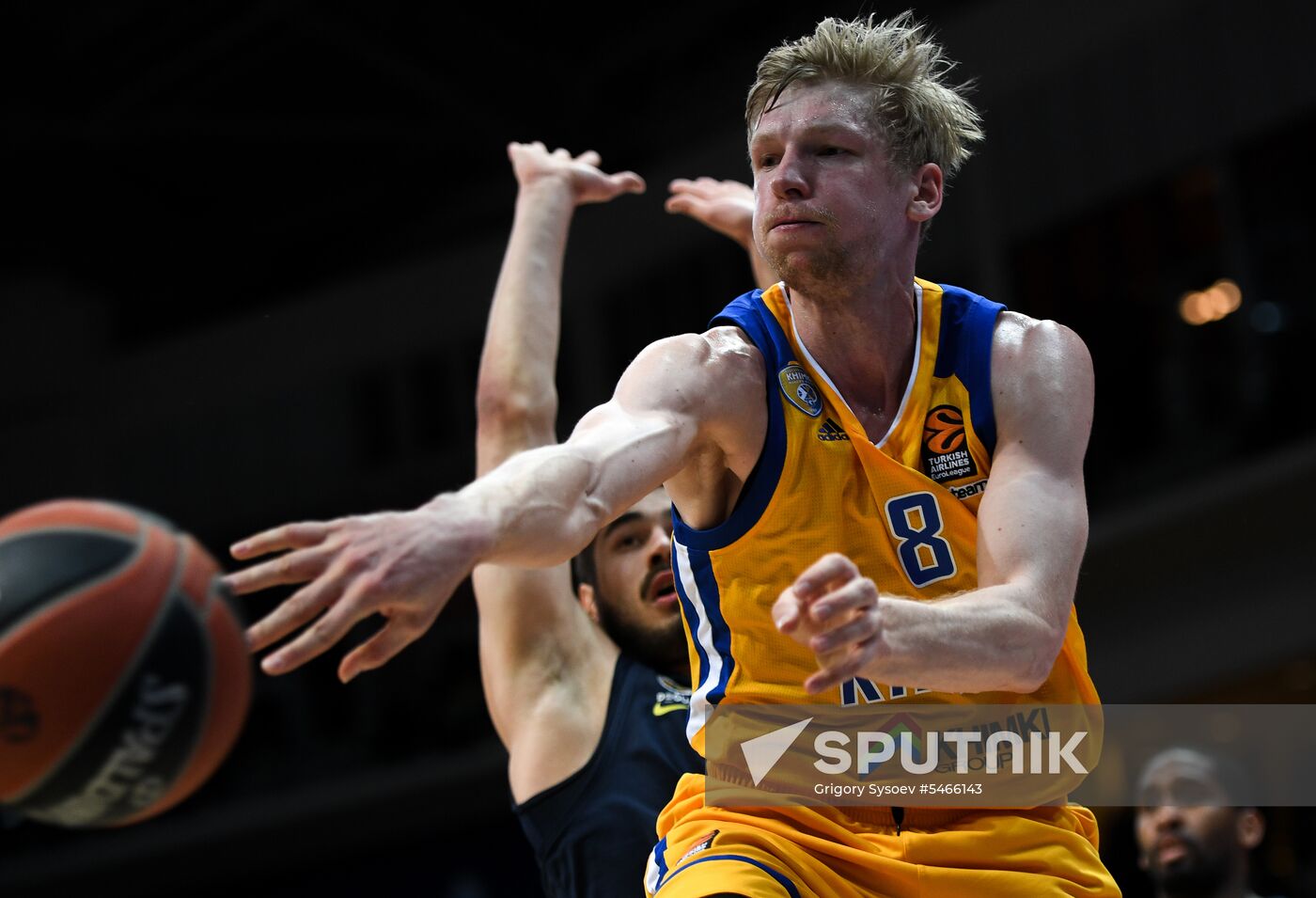 Basketball. Euroleague. Khimki vs. Fenerbahce