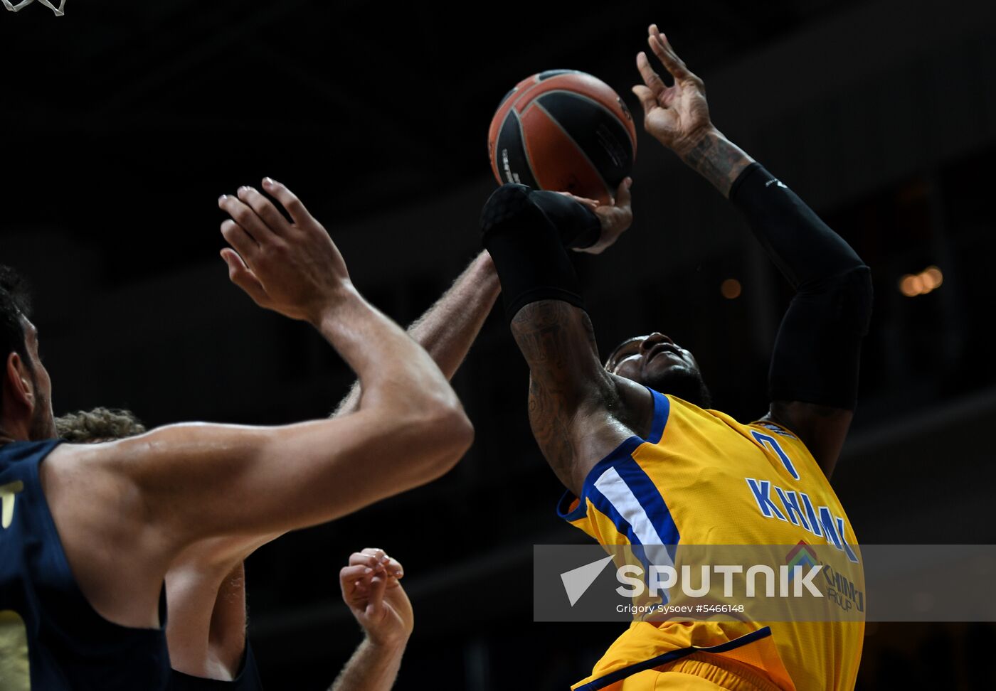 Basketball. Euroleague. Khimki vs. Fenerbahce