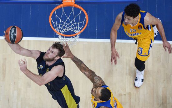 Basketball. Euroleague. Khimki vs. Fenerbahce