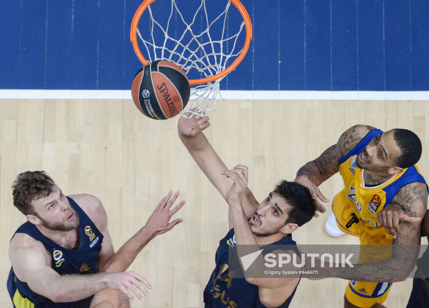 Basketball. Euroleague. Khimki vs. Fenerbahce
