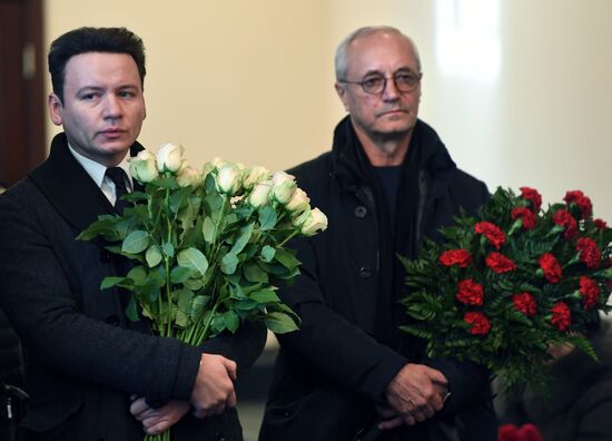 Memorial service for People’s Artist of Russia Oleg Anofriyev