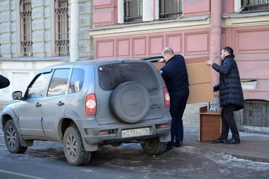 US flag removed from US Consulate-General in St. Petersburg