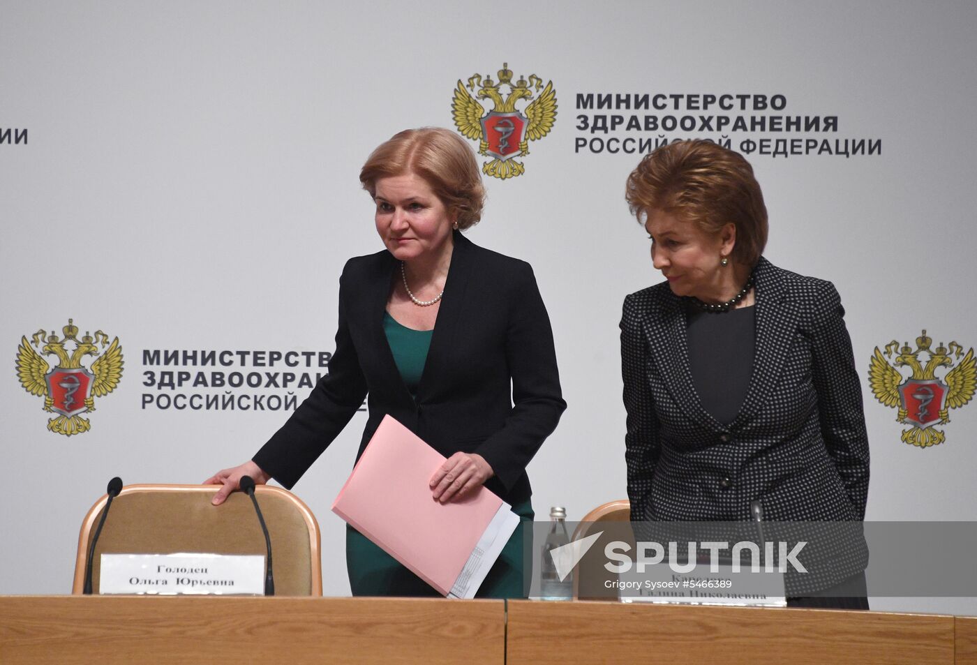 Russian Healthcare Ministry board meeting