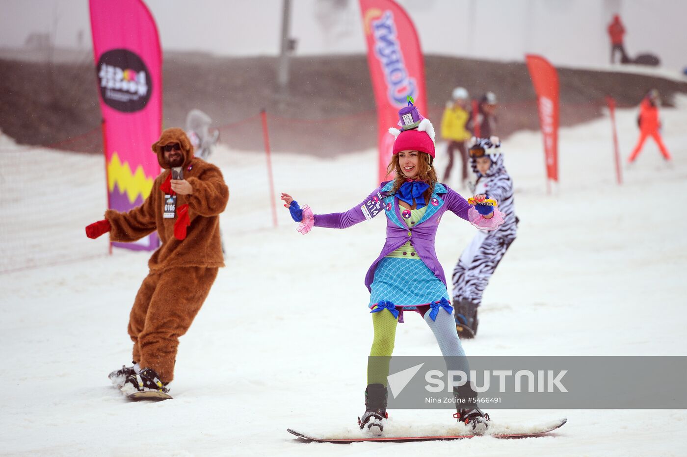BoogelWoogel-2018 alpine carnival in Sochi