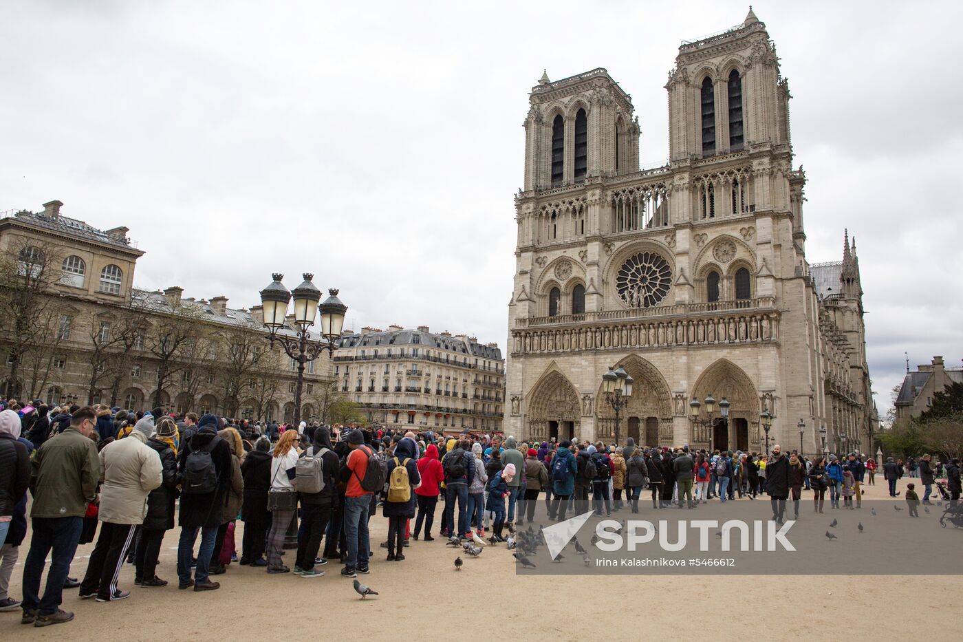 Catholic Good Friday in Paris